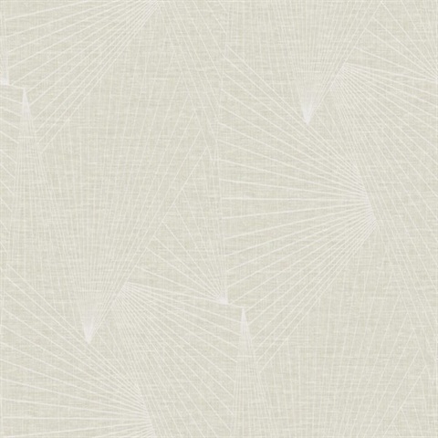 Triad Knit 54 Creme Commercial Wallpaper