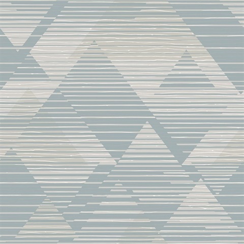 Triangles Metallic Smoke Wallpaper