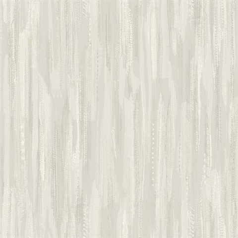 Tribeca Dove Texture Stripe Wallpaper