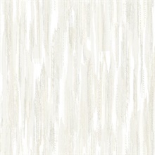 Tribeca White Texture Stripe Wallpaper
