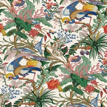 Tropical Canopy Botanical Sea Salt Peel and Stick Wallpaper