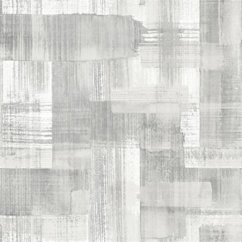 Trosa Grey Brushstroke Wallpaper