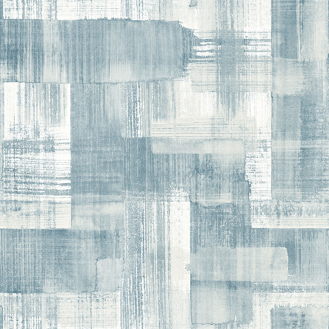 Trosa Teal Brushstroke Wallpaper