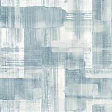 Trosa Teal Brushstroke Wallpaper