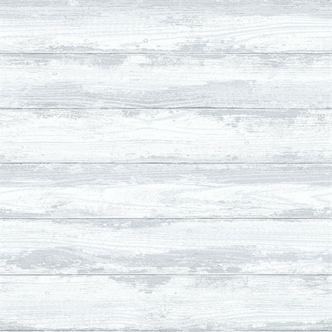 Truro Grey Weathered Wood Boards Wallpaper