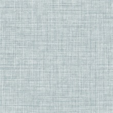 Tuckernuck Slate Faux Linen Wallpaper