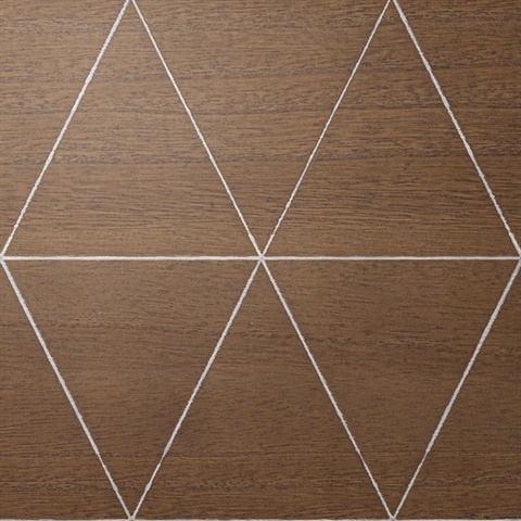 Tudor Chestnut Commercial Wallpaper