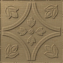 Tulip Fields Ceiling Panels Linen Ecru