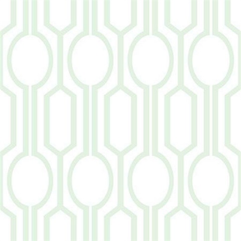 Turquoise Hopscotch Wallpaper