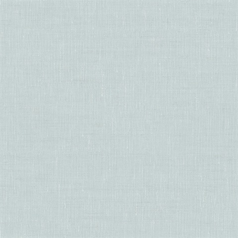 Turquoise Linen Faux Finish Wallpaper