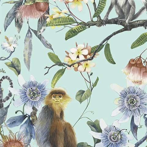 Turquoise Monkey Flowers