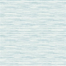 Turquoise Wave Horizontal Stringcloth Watercolor Wallpaper