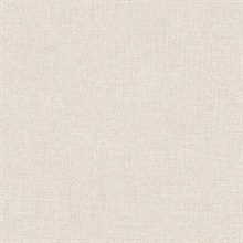 Tweed Cream Faux Fabric Wallpaper