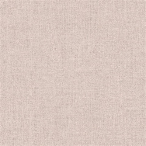 Tweed Pink Faux Fabric Wallpaper