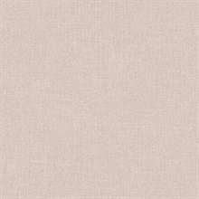 Tweed Pink Faux Fabric Wallpaper