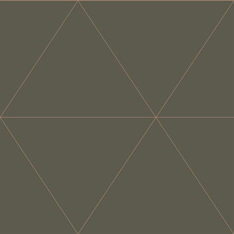Twilight Grey Dimond Triangle Geometric Wallpaper
