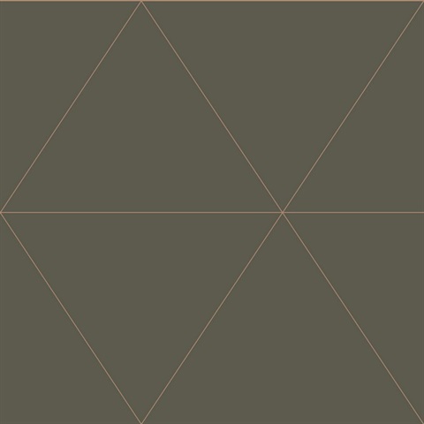 Twilight Grey Dimond Triangle Geometric Wallpaper