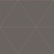 Twilight Grey Geometric Wallpaper