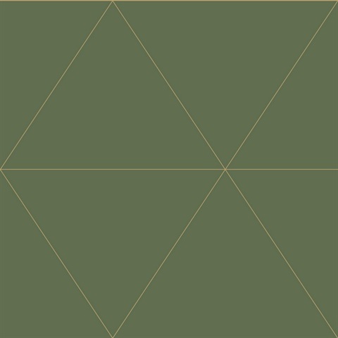 Twilight Moss Dimond Triangle Geometric Wallpaper
