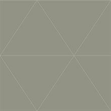Twilight Silver Dimond Triangle Geometric Wallpaper