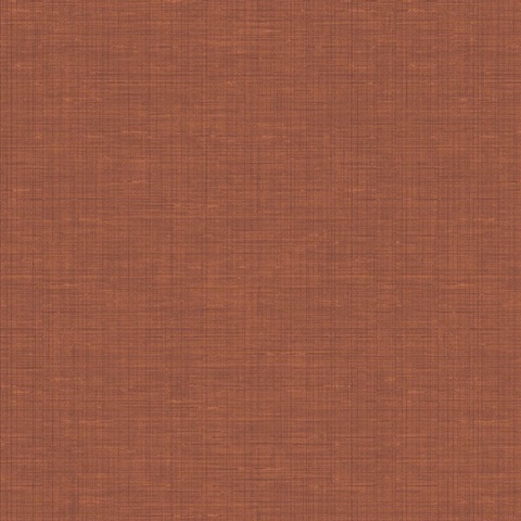 Twill Texture 54 Rich Henna Commercial Wallpaper