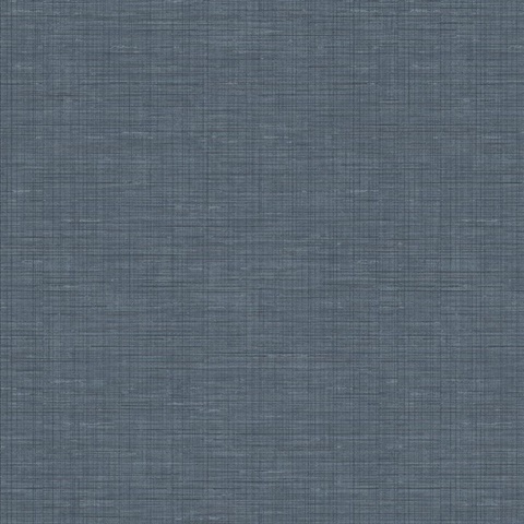 Twill Texture 54 Royal Blue Commercial Wallpaper