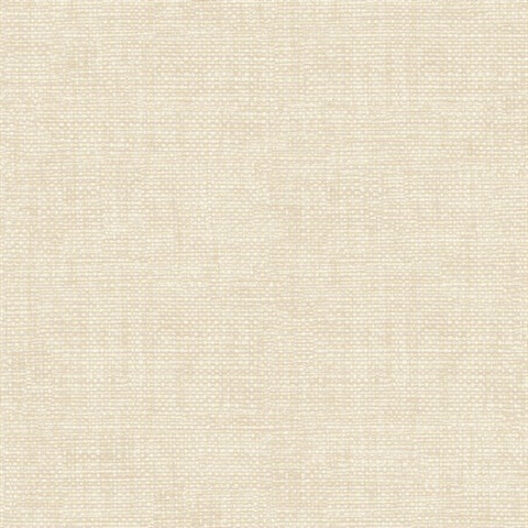 Twine Off-White Woven Basketweave Wallpaper