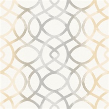 Twister Ginger Trellis Wallpaper