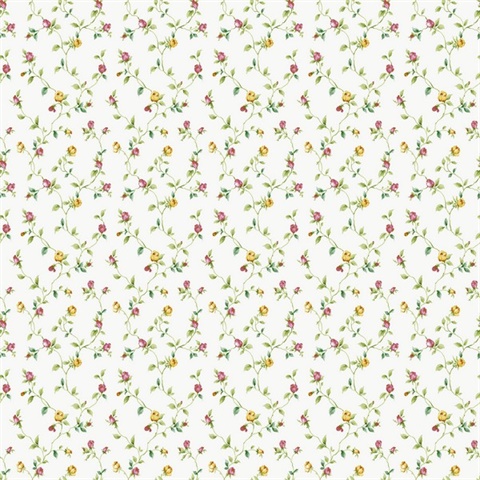 Two Colour Trail Green Wallpaper