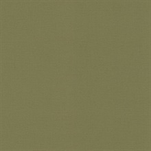 Umi Green Faux Linen Wallpaper