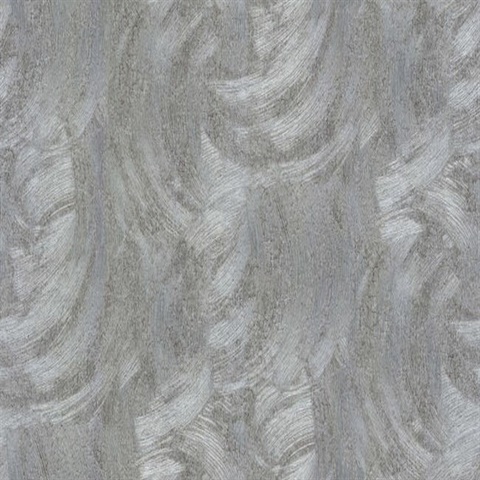 Urban Brushed Pewter Marble Stone Wallpaper