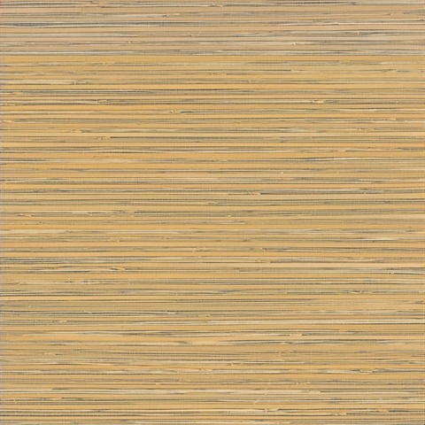 Ushi Black Modern Grasscloth Wallpaper