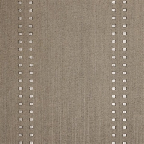 V : Studs And Stripes Vertical Chrome on Elephant Manila Hemp