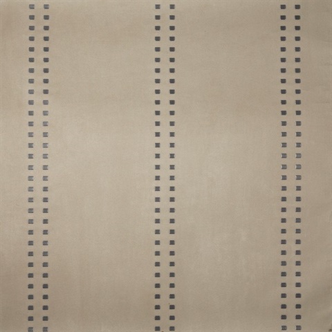 V : Studs And Stripes Vertical Nickel on Affluent Ash Suede Lounge