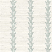 Valentine Seagrass Textile String Leaf Stripe Wallpaper