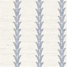 Valentine Tide Textile String Leaf Stripe Wallpaper