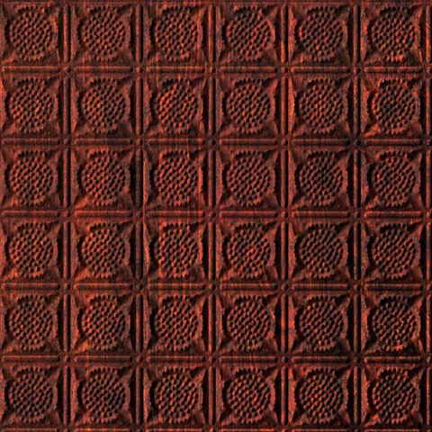 Vaulted Ceiling Panels Burgundy Grain