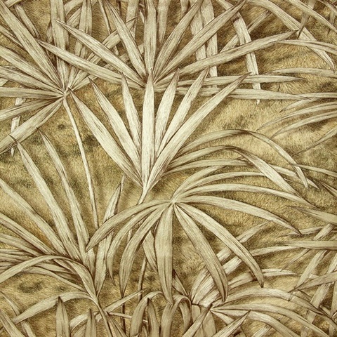 Veneto Copper Palm Tree Wallpaper