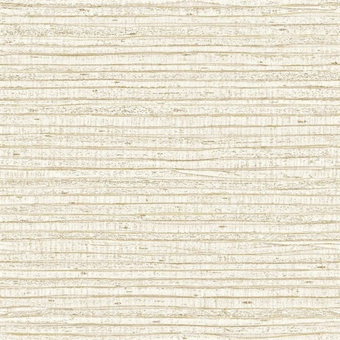 Vermicelli Horizontal Distressed Stria Wallpaper