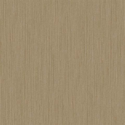 Mocha Brown Vertical Textile Wallpaper