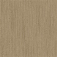 Mocha Brown Vertical Textile Wallpaper