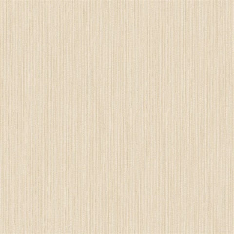 Beige Vertical Textile Wallpaper