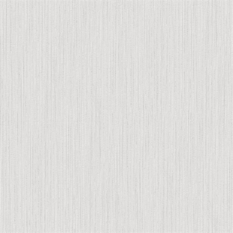 Light Grey Vertical Textile Wallpaper