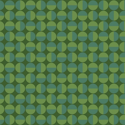 Vertigo Green Geometric