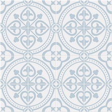 Villa Mar Tile Tile Hampton Blue Peel and Stick Wallpaper
