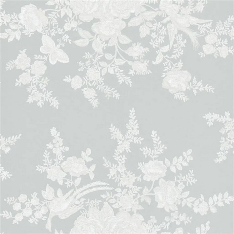Vintage Dauphine Drawing Room Bird and Branch Ralph Lauren Wallpaper