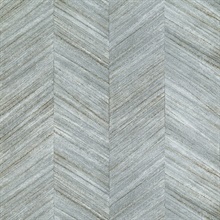 Vinyl Against The Grain Wood Chevron Birch Fog