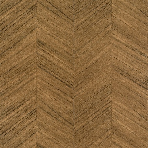 Vinyl Against The Grain Wood Chevron Brazil Chestnut
