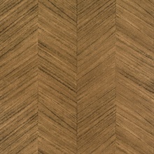 Vinyl Against The Grain Wood Chevron Brazil Chestnut