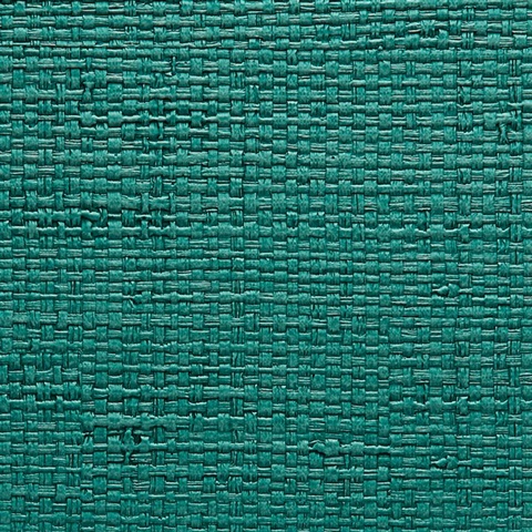 Vinyl Island Raffia Emerald Sea